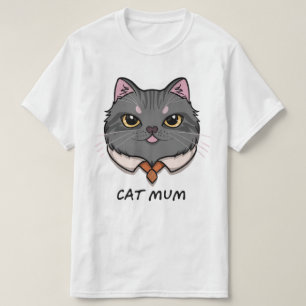 Camiseta mãe de gatos
