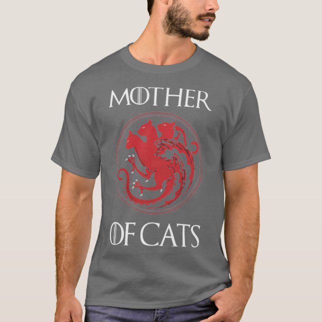 Camiseta Mãe de Gatos Colher (Frente)