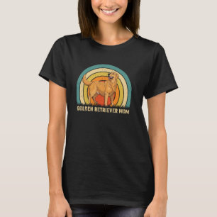 Camiseta Mãe de Golden Retriever Dia das Mães Cadela Menina