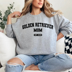 Camiseta MÃE DE GOLDEN RETRIEVER Mamãe de Cachorro Ano de N