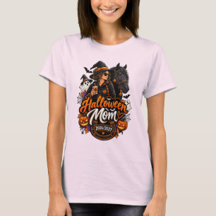 Camiseta Mãe de Halloween 2026 2027 – Mãe de Cavalo Assusta