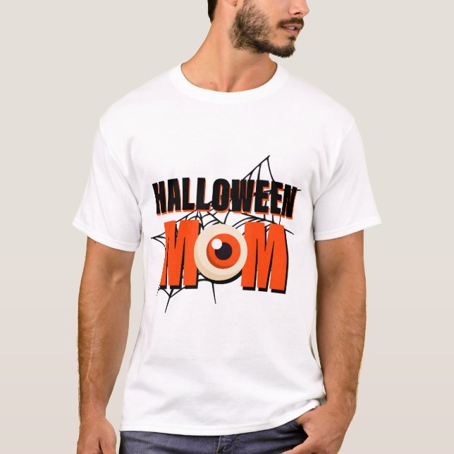 Camiseta Mãe de Halloween - Fantasia de Halloween (Frente)