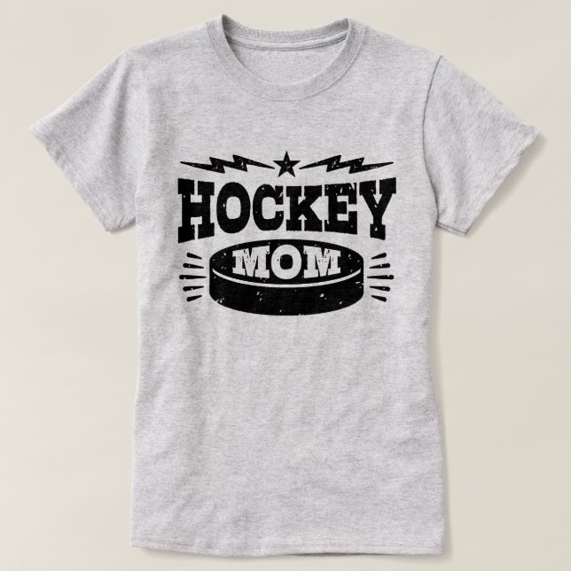 Camiseta Mãe de Hockey (Frente do Design)