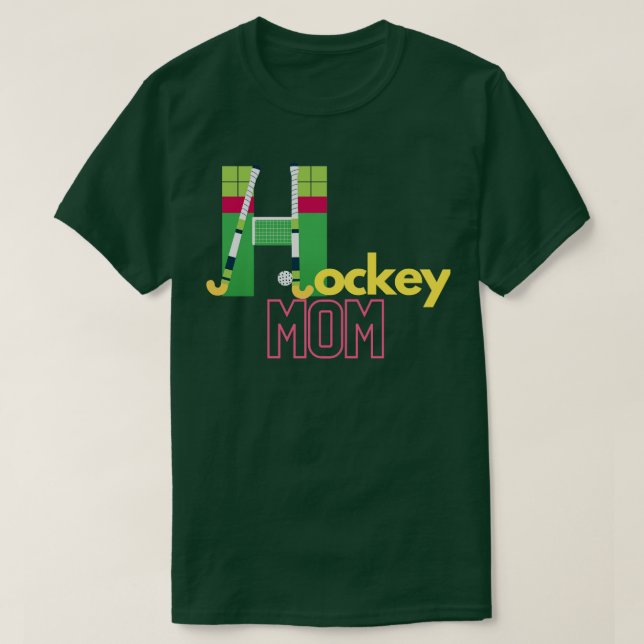 Camiseta Mãe de Hockey (Frente do Design)