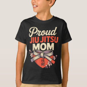 Camiseta Mãe de Jiu Jitsu Design Retro