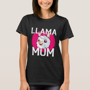 Camiseta Mãe de Lhama Feminina