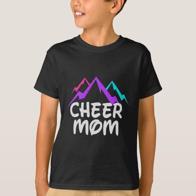 Camiseta Mãe de líder de torcida universitária Coed Smoed l (Frente)