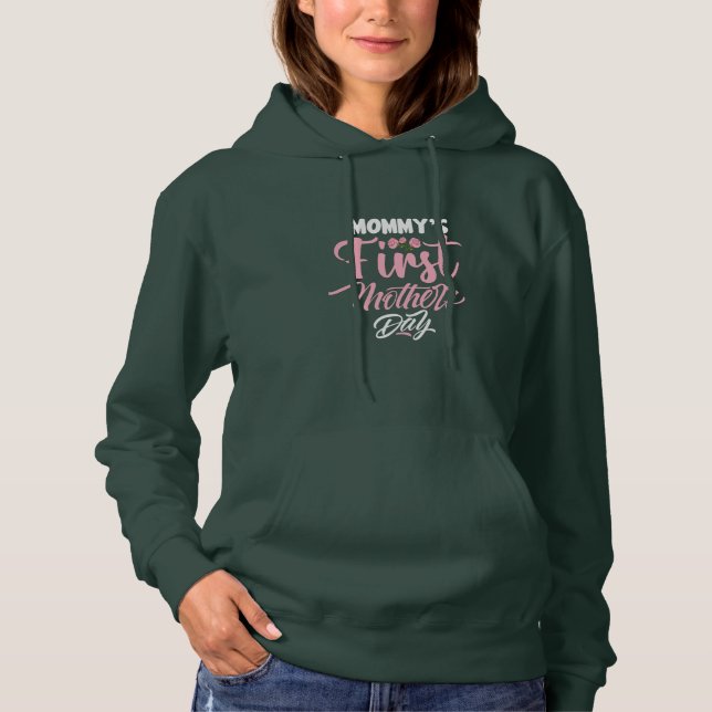 Camiseta Mãe de Mamãe de Arte Primeiro Dia de Mãe (Frente)