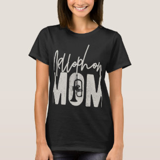 Camiseta Mãe de Mellophone - Presente Divertido para Mãe de