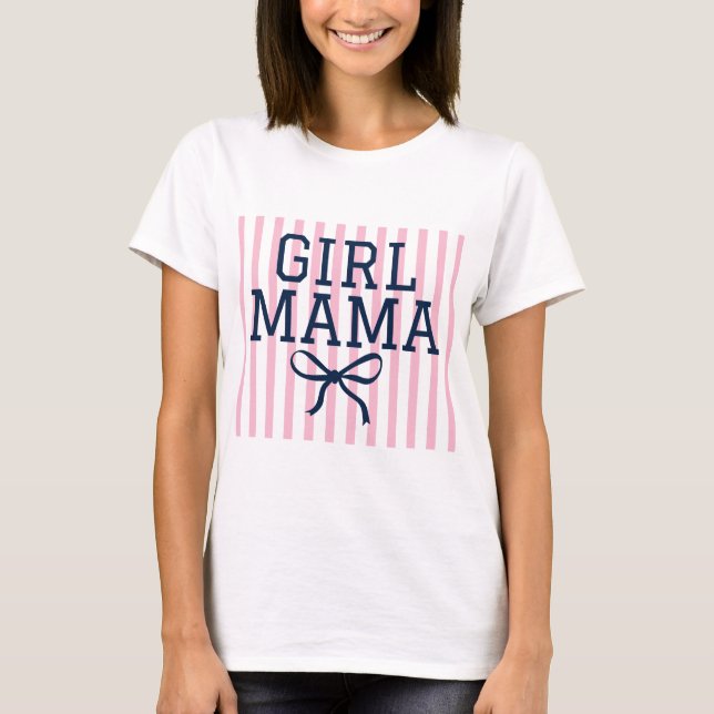 Camiseta Mãe de menina (Frente)
