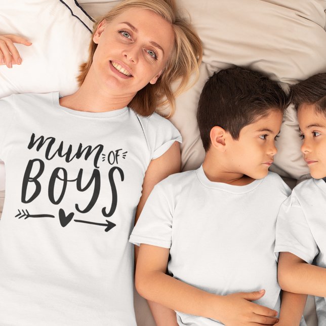 Camiseta Mãe de Meninos (Criador carregado)