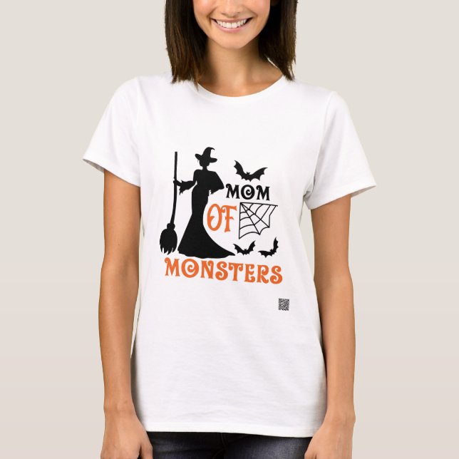 Camiseta Mãe De Monstros (Frente)