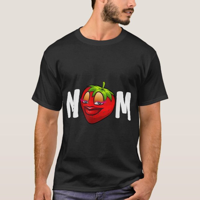 Camiseta Mãe de morango (Frente)