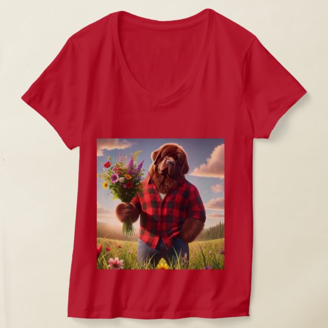 Camiseta Mãe de Newf (Postura )