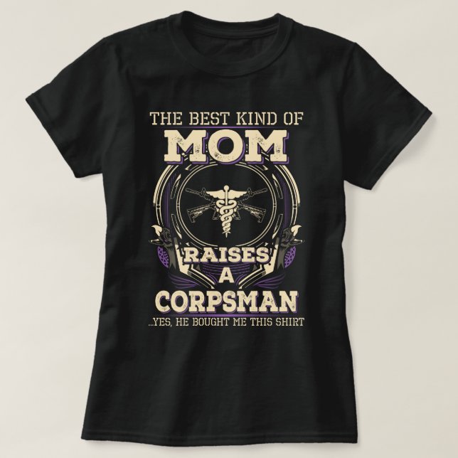 Camiseta Mãe de Orpsman Orud (Frente do Design)
