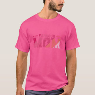 Camiseta Mãe de Parkour Treinamento Esportivo Menino de Obs