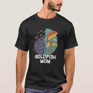 Camiseta Mãe de Peixe Dourado Aquário Criação de Peixes Aqu