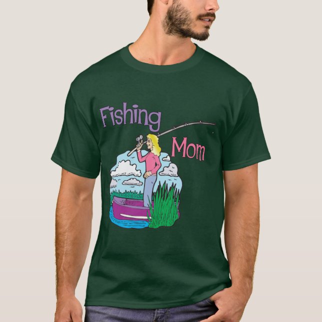 Camiseta Mãe de Pesca (Frente)