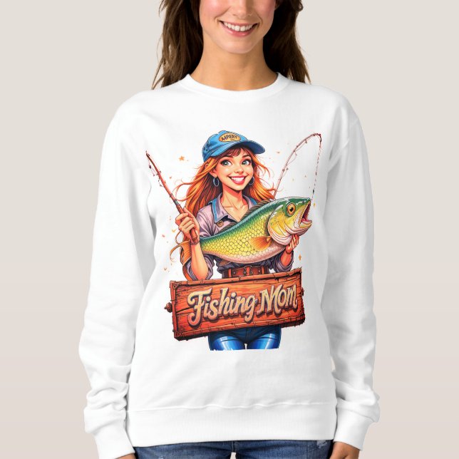 Camiseta Mãe de Pesca (Frente)