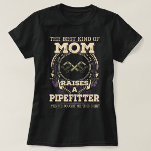Camiseta Mãe de Pipefitter Orgulhosa