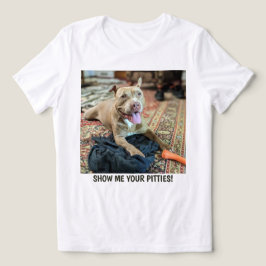 Camiseta Mãe de Pit Bull Engraçado
