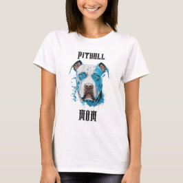 Camiseta Mãe de Pitbull Personalizada