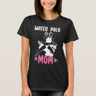 Camiseta Mãe de Pólo Aquático Feminino Fã de Esportes Jogad
