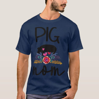 Camiseta Mãe de Porcos Orgulhosos Porcos Fazendeiros Porcos