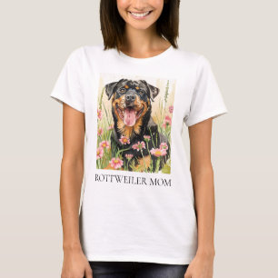 Camiseta Mãe de Rottweiler – Presente de Cachorro