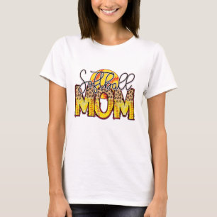 Camiseta Mãe de Softball 