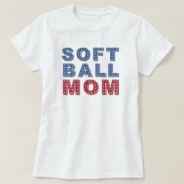 Camiseta Mãe de Softball | Dia do Jogo | Mama Softball