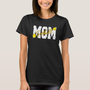 Camiseta Mãe De Softball Para Mulher Dia de as mãe
