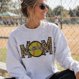 Camiseta Mãe de Softbol Personalizada, Nome e Número do Jog