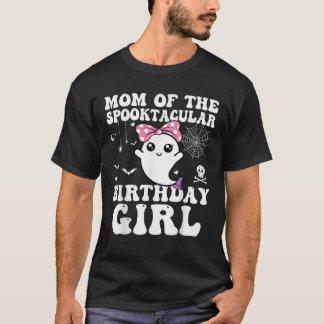 Camiseta Mãe de Spooktacular Rapariga de Aniversário Spooky