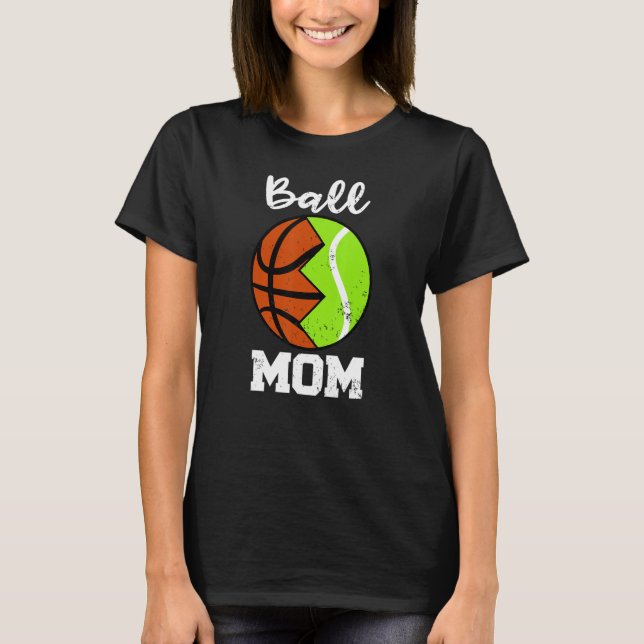 Camiseta Mãe de Tênis de basquetebol (Frente)