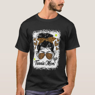 Camiseta Mãe de Tenista Amantes de Tênis Estilosa Mãe de Es