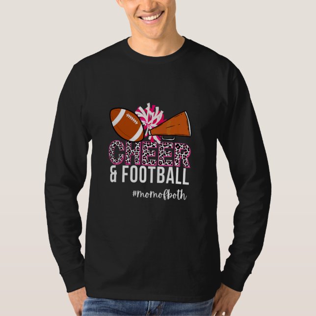 Camiseta Mãe de Torcida e Futebol de Ambos os Leopardos Lid (Frente)