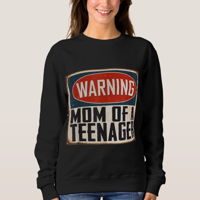 Camiseta Mãe de um 13 de Adolescente Oficial de Combinação  (Frente)