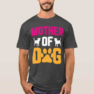 Camiseta Mãe de um amigo cão
