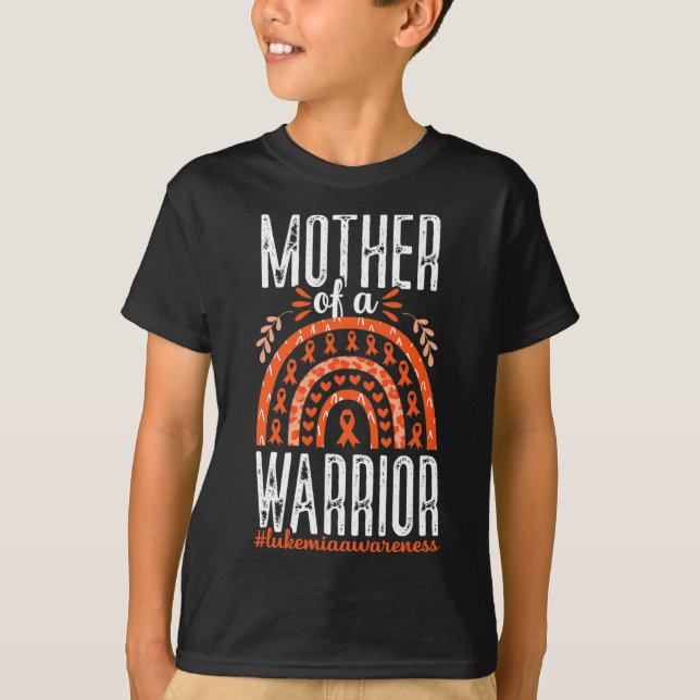 Camiseta Mãe de um baile de conscientização de leucemia gue (Frente)
