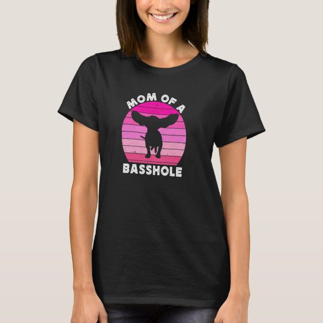 Camiseta Mãe De Um Cachorro Para As Mulheres Cachorando Mam (Frente)