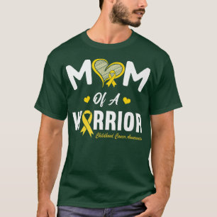 Camiseta Mãe De Um Cancer De Herói Do Guerreiro C
