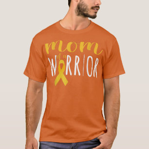 Camiseta Mãe De Um Cancer De Infância Guerreiro 3163