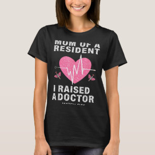 Camiseta Mãe de um estudante de medicina do Resident Match