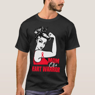 Camiseta Mãe de um Guerreiro Cardíaco DCC Fevereiro Doença