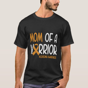 Camiseta Mãe De Um Guerreiro Leucemia Cancer Sensibilização