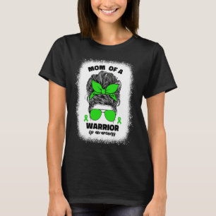 Camiseta Mãe de um Guerreiro Paralisia Cerebral Para Mulher