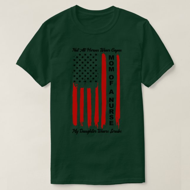 Camiseta Mãe de uma Enfermeira 3 (Frente do Design)