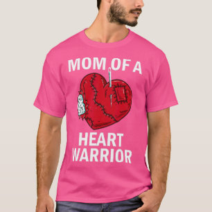 Camiseta Mãe De Uma Mãe De Cirurgia Cardíaca Aberta Pelo