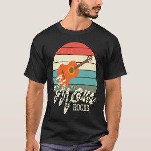 Camiseta Mãe de Violão Acústico é uma Guitarrista Incrível